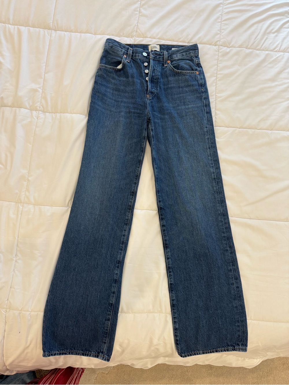 Citizens Of Humanity Dark Blue wide leg Jeans